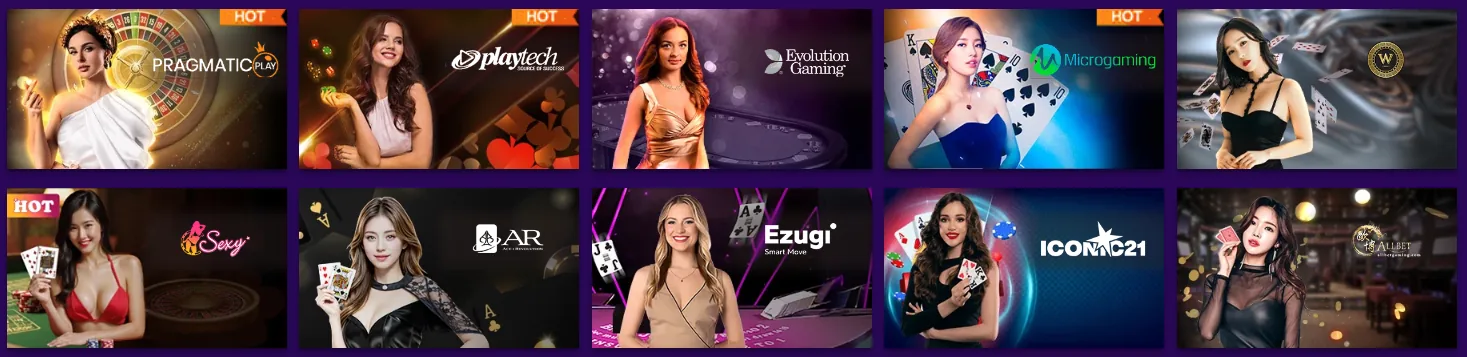 Koleksi provider Live Casino SURYA303